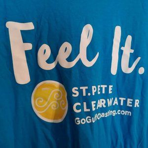 "Feel It." Visit St. Pete/Clearwater Unisex Tee